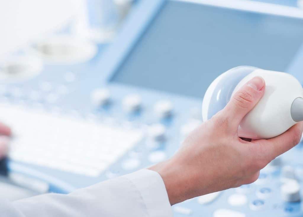 أشعة بالموجات فوق صوتية