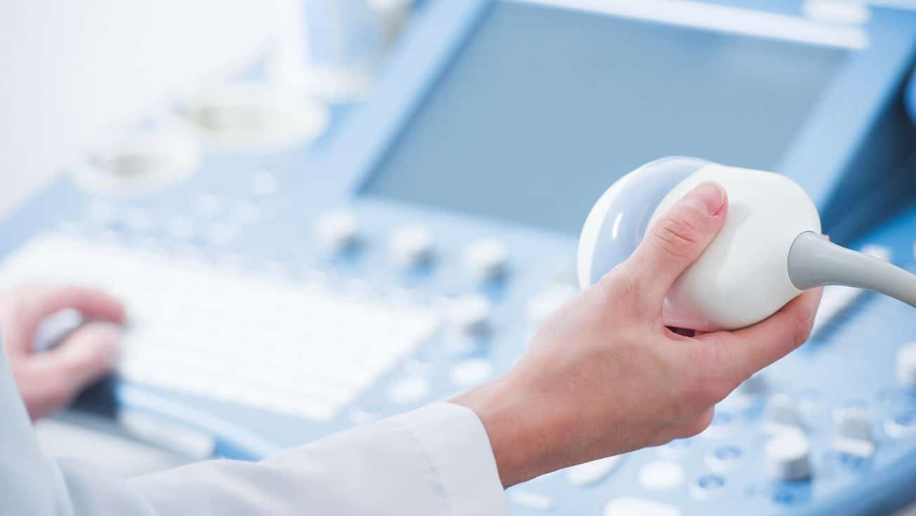 أشعة بالموجات فوق صوتية